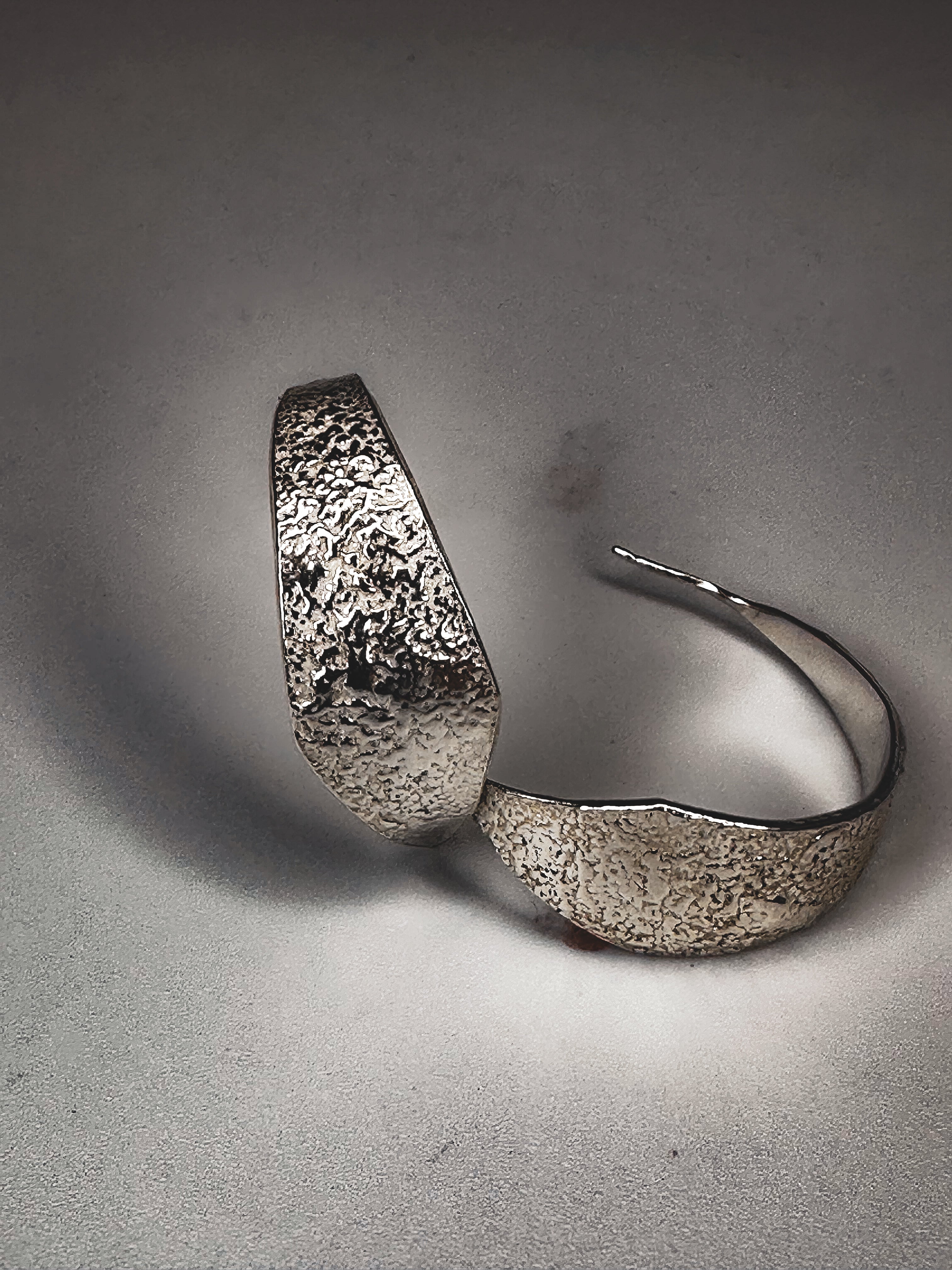 Shooting Star Hoop Earrings - Jane Sydney Studio