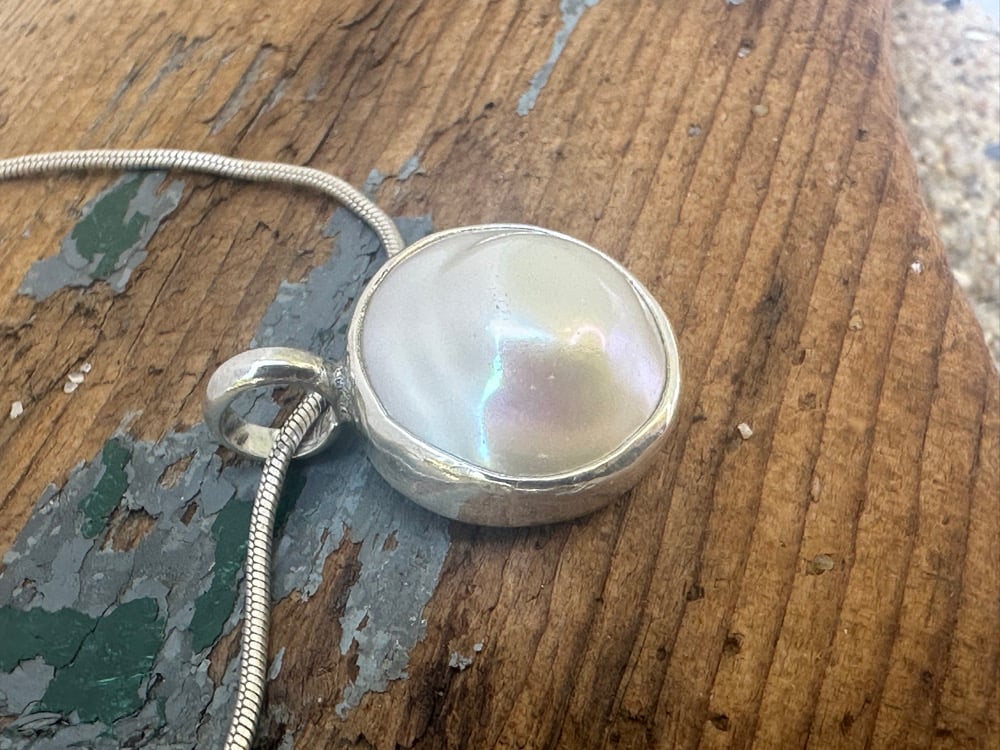 Baroque Pearl Charm necklace