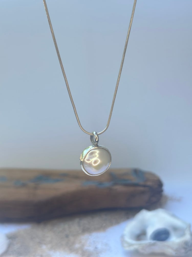 Baroque Pearl Charm necklace