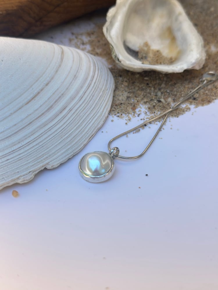 Baroque Pearl Charm necklace