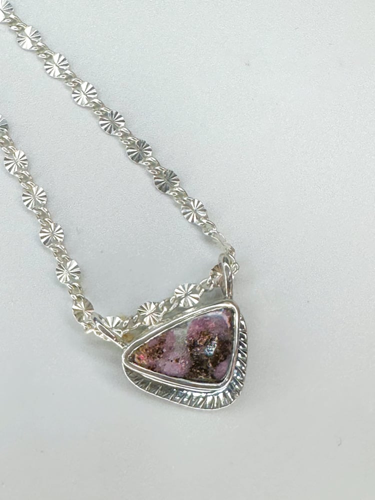 Spacey Boulder Opal Starburst Chain