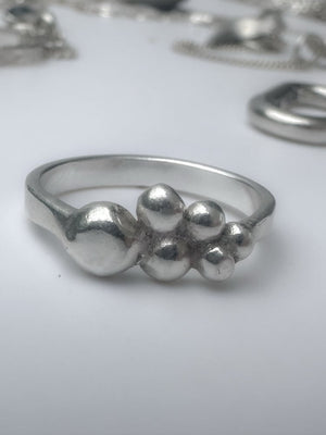 Silver Cloud Ring | size 4