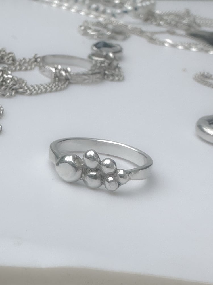 Silver Cloud Ring | size 4