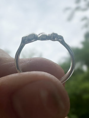 Silver Cloud Ring | size 4