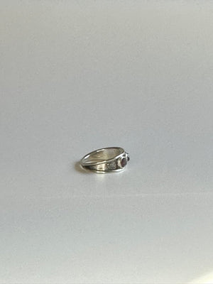 Winza Sapphire & Star Dust Halo Ring | Made to Size