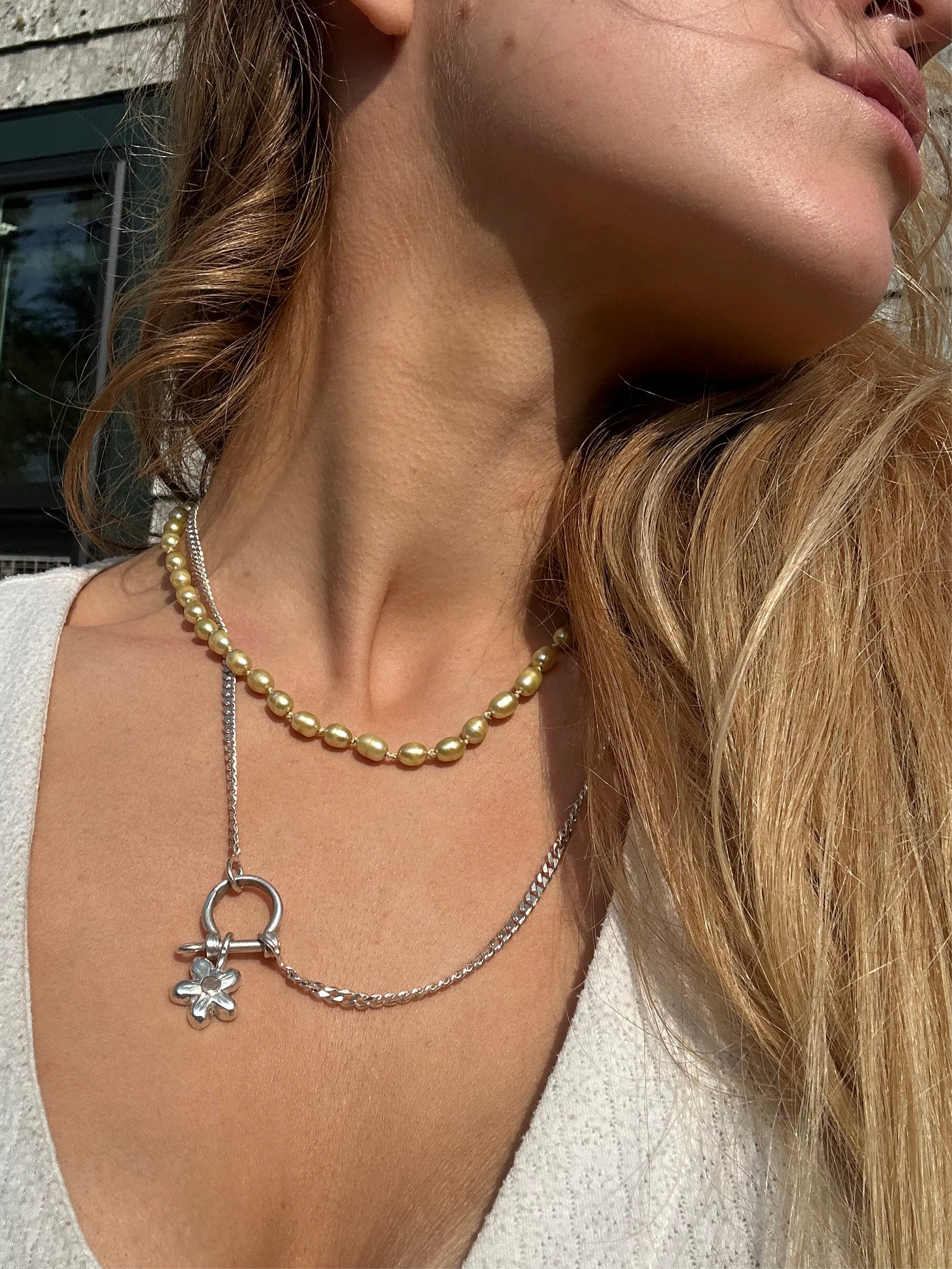 Not your mommas pearls | lemon butter full strand - Jane Sydney Studio