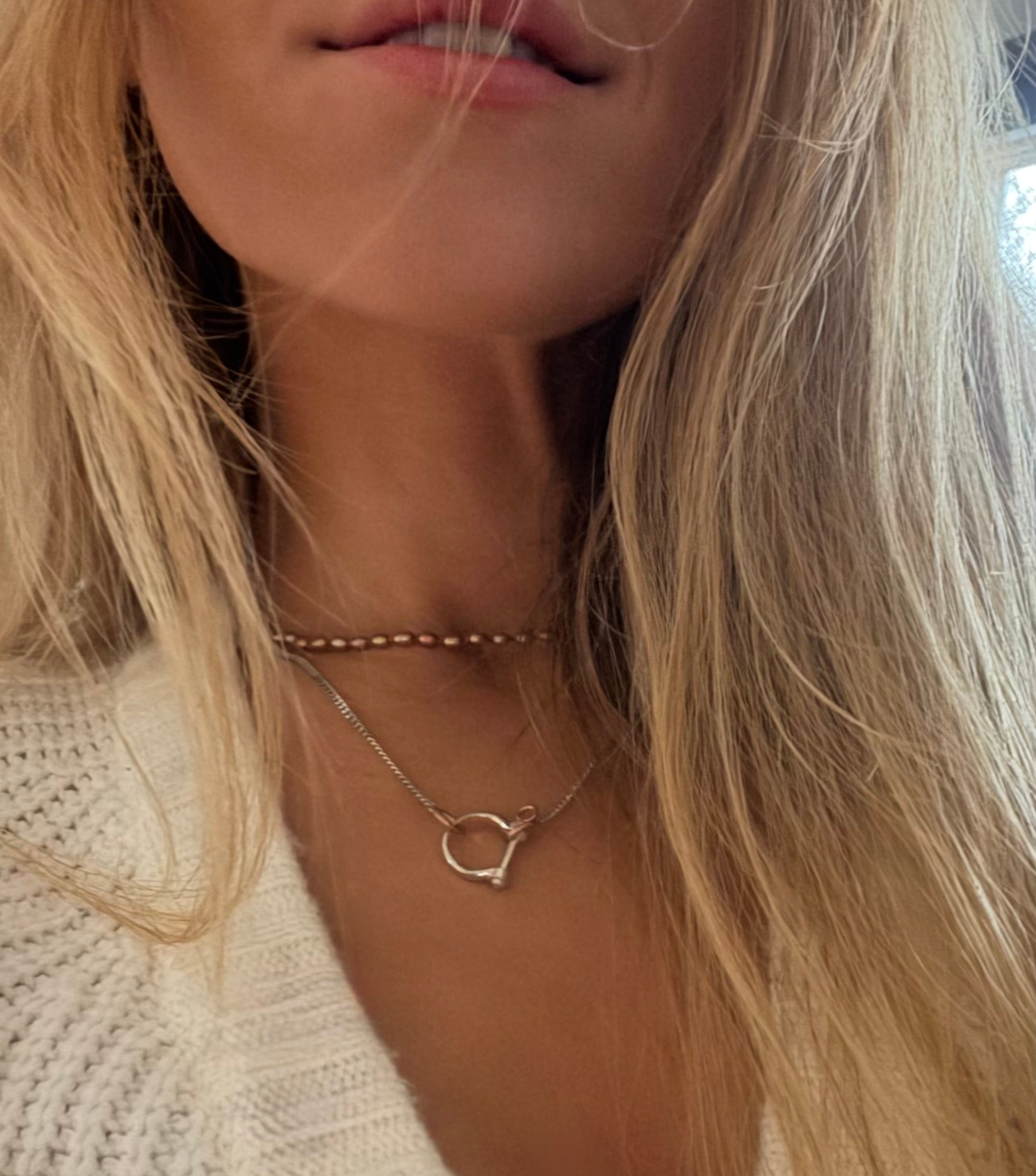 Not your Mommas Bourbon Pearl choker - Jane Sydney Studio