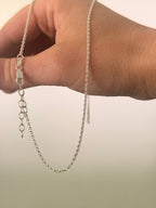 Itty Chesapeake Cable chain, long | lobster clasp closure