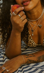 Seashell Necklace | Anchor Chain - Jane Sydney Studio