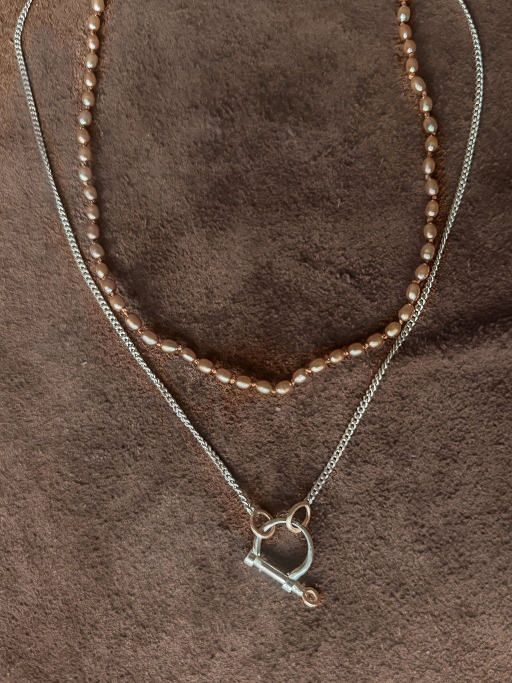 Not your Mommas Bourbon Pearl choker