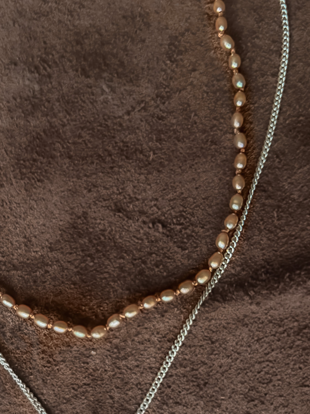 Not your Mommas Bourbon Pearl choker