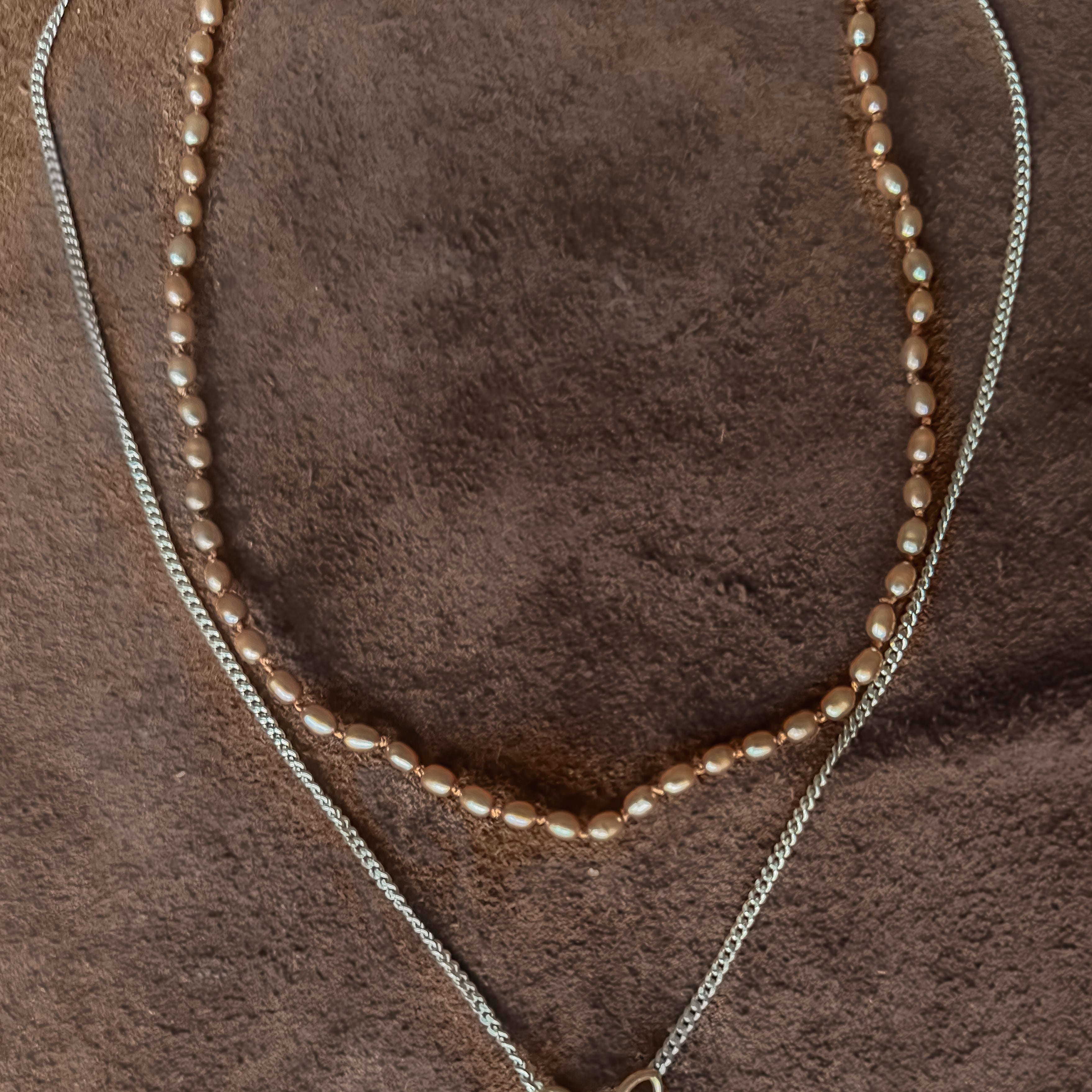 Not your Mommas Bourbon Pearl choker - Jane Sydney Studio