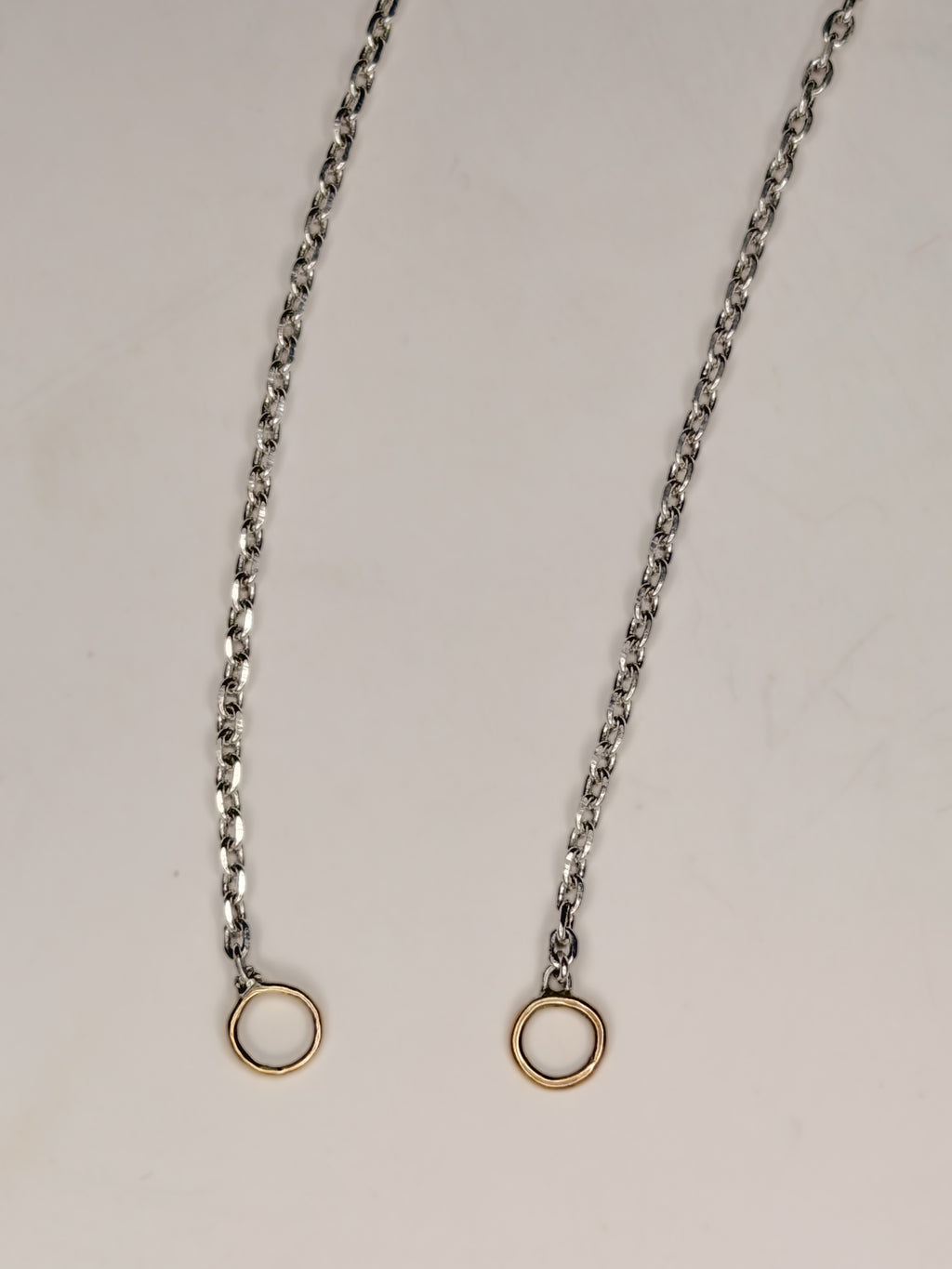 Little Chesapeake chain | mixed metal 14k sterling silver