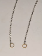 Little Chesapeake chain | mixed metal 14k sterling silver