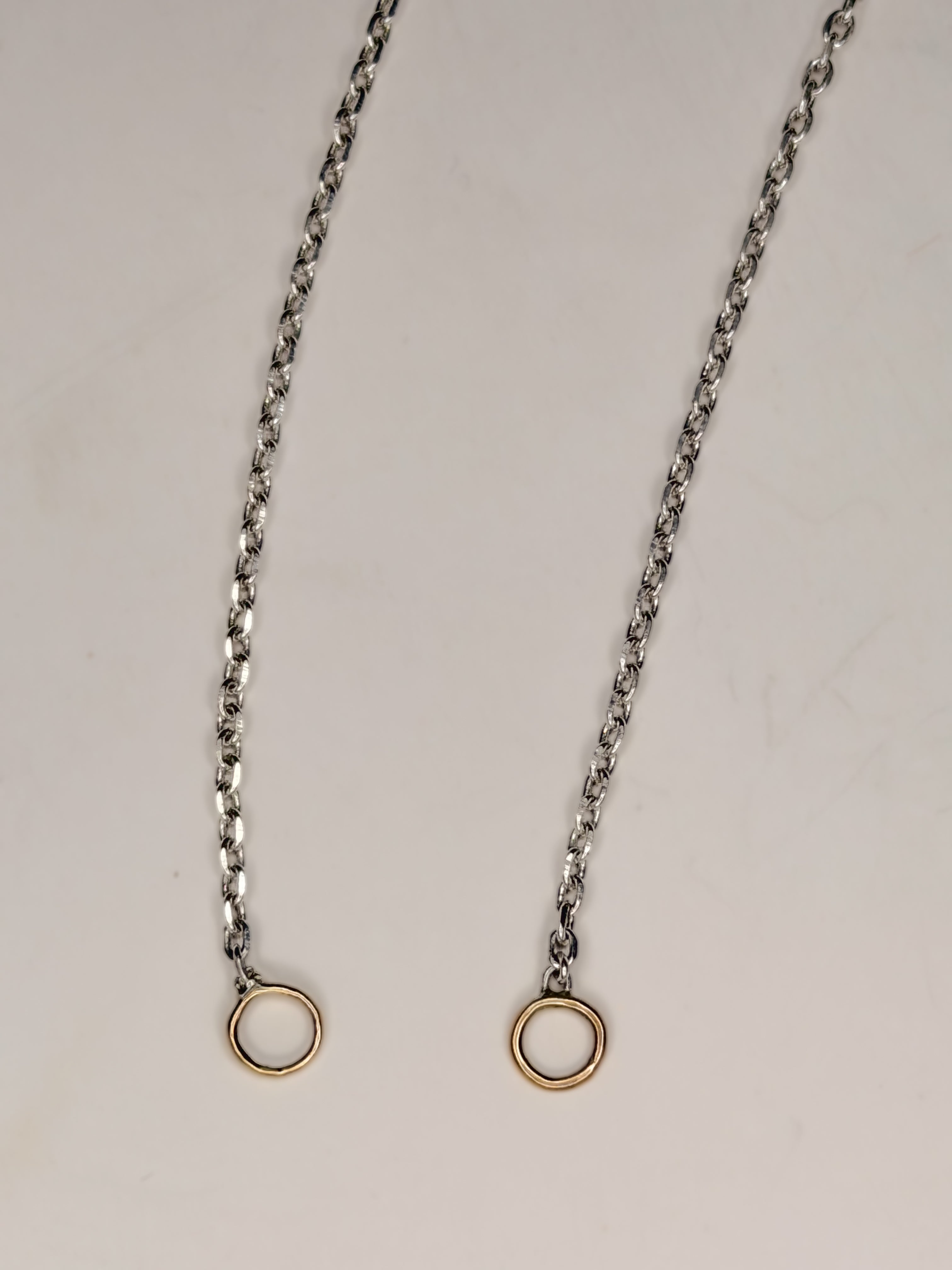 Little Chesapeake chain | mixed metal 14k sterling silver