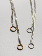 Classic mid curb chain | charm ends - Jane Sydney Studio