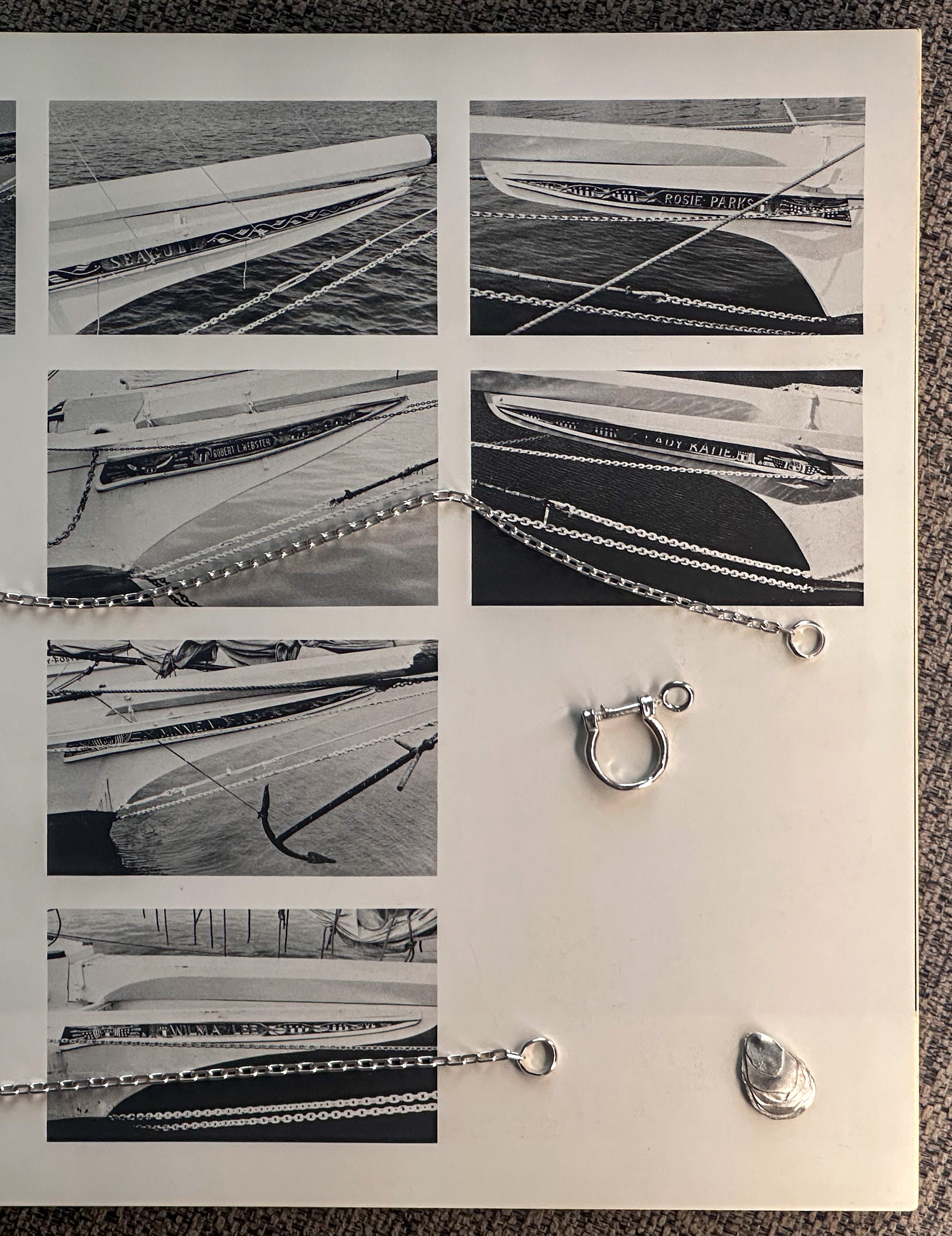 Chesapeake Cable Chain | charm ends