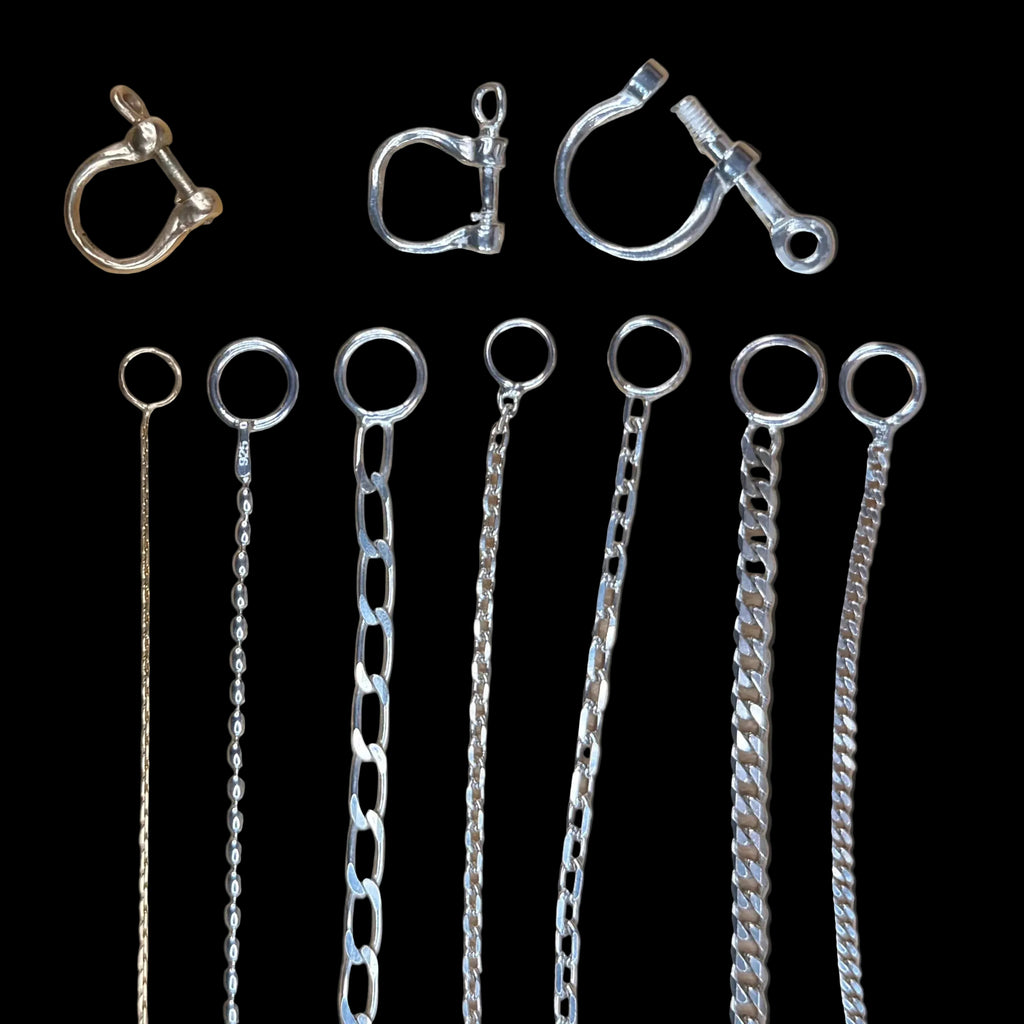 Little Chesapeake Chain | charm holder ends - Jane Sydney Studio