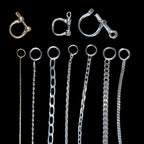 Little Chesapeake Chain | charm holder ends - Jane Sydney Studio