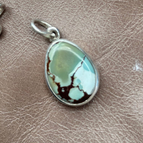 Baja Turquoise Charm Pendent - Jane Sydney Studio