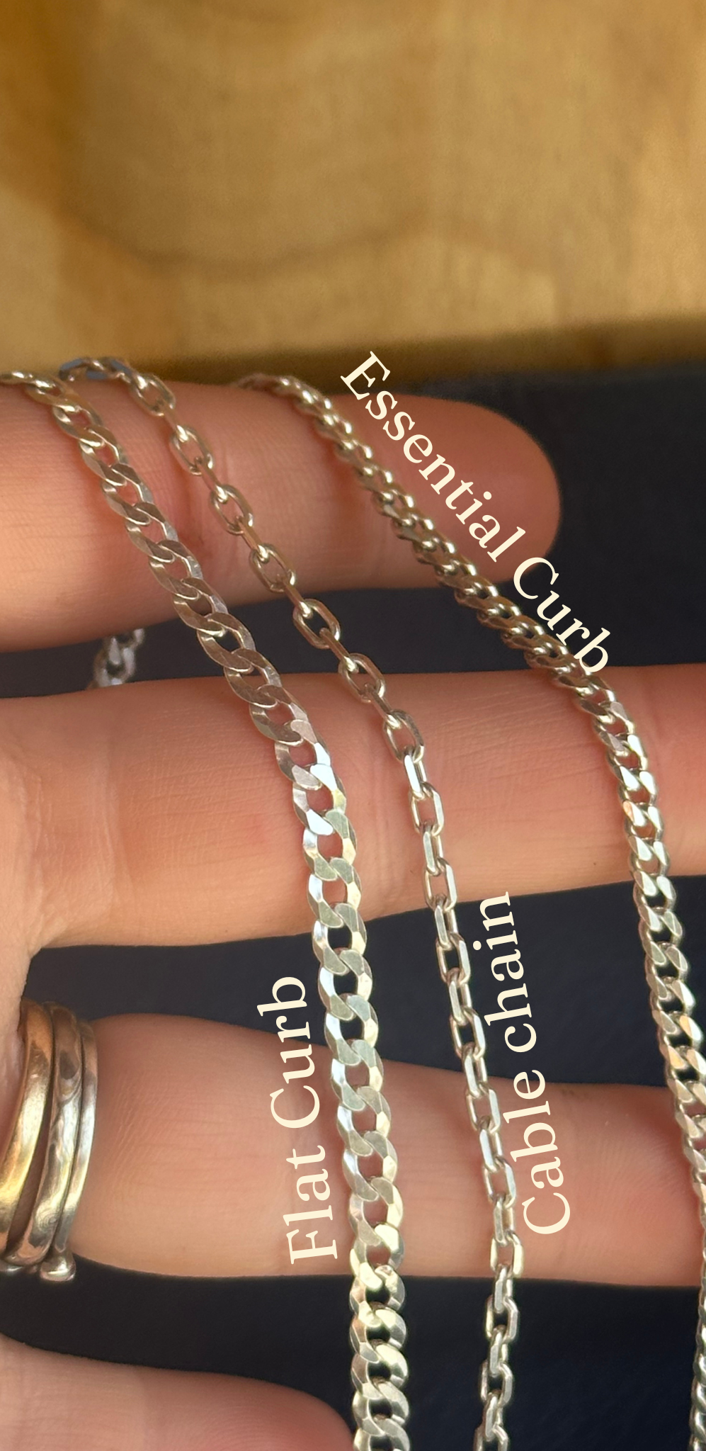 Chains | charm holder ends - Jane Sydney Studio