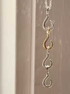Hook charm 14k