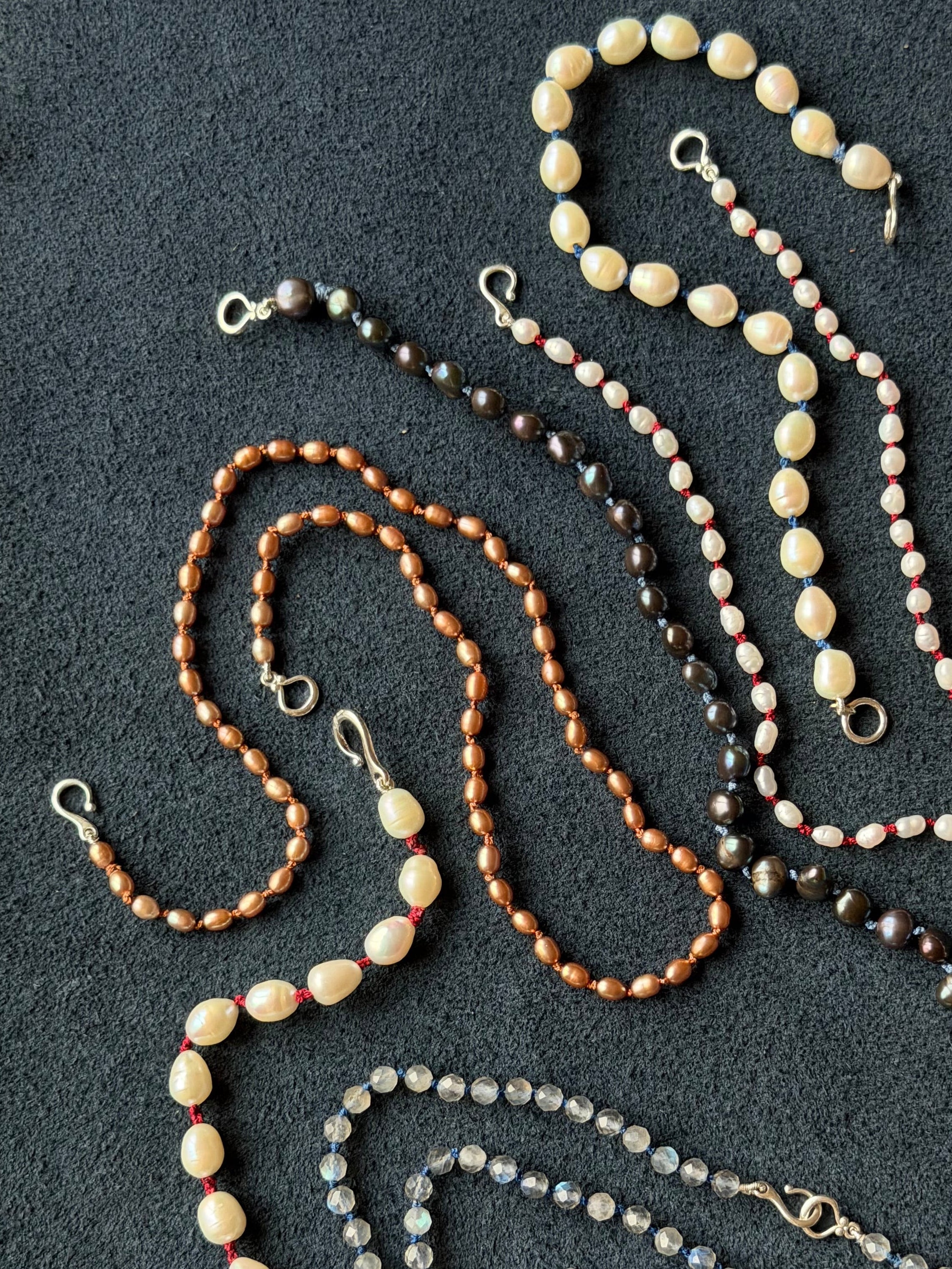 Not your Mommas Bourbon Pearl choker