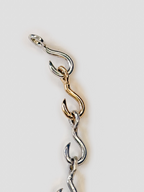 Hook charm 14k