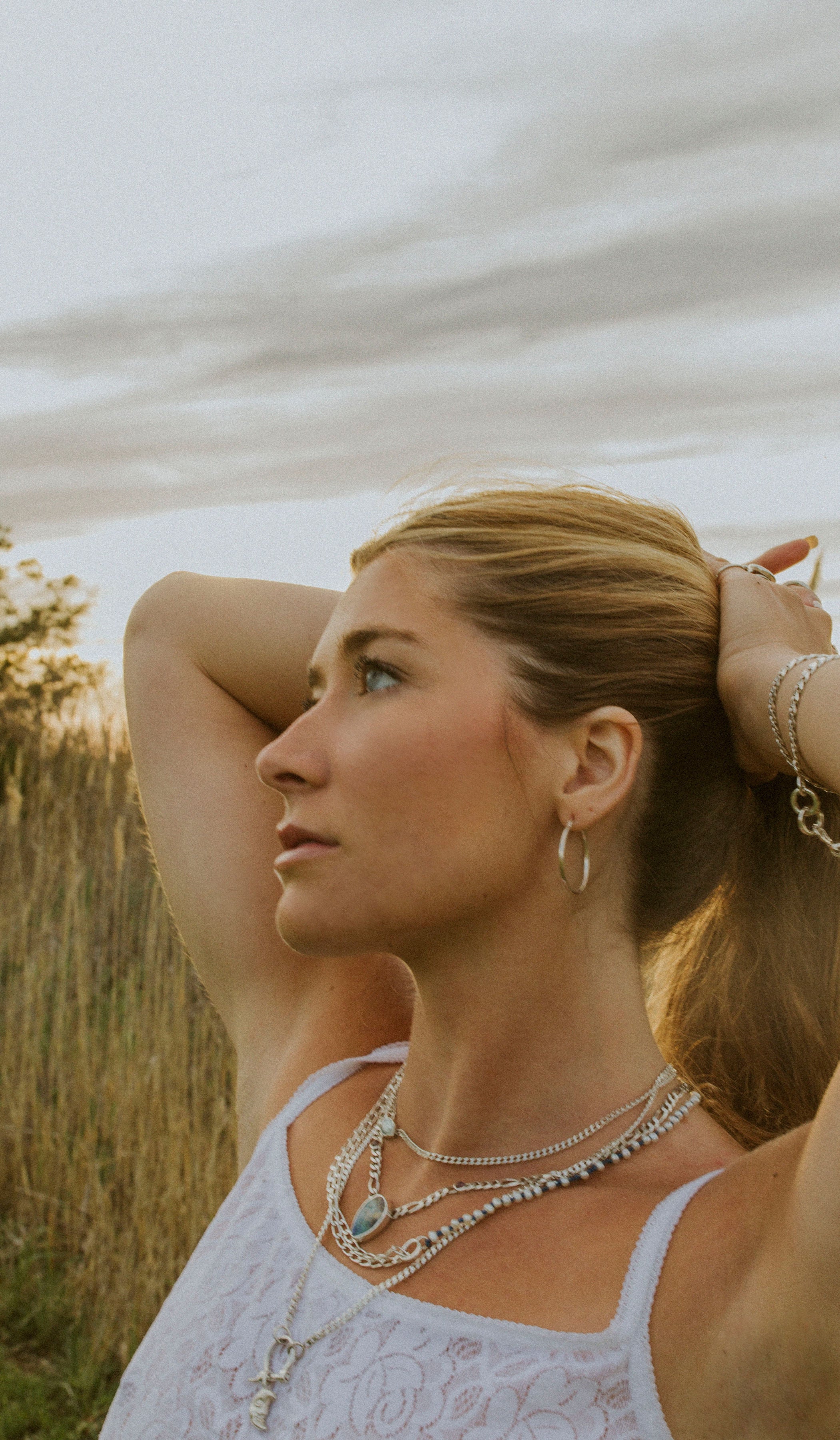 not your mommas pearls half and half - Jane Sydney Studio