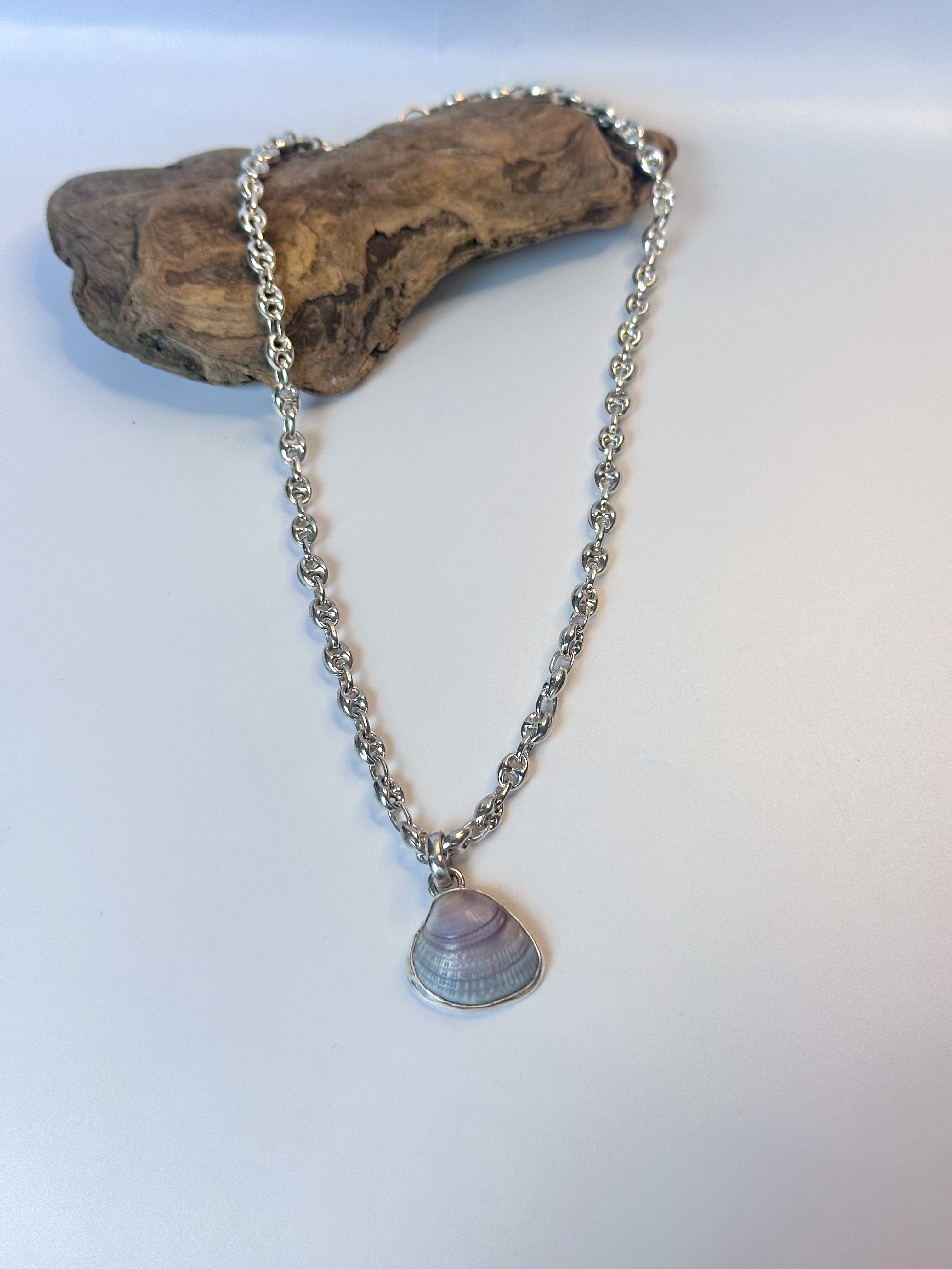 Seashell Necklace | Anchor Chain