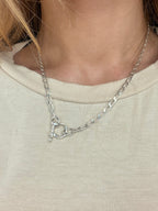 Elongated Curb Charm End Chain