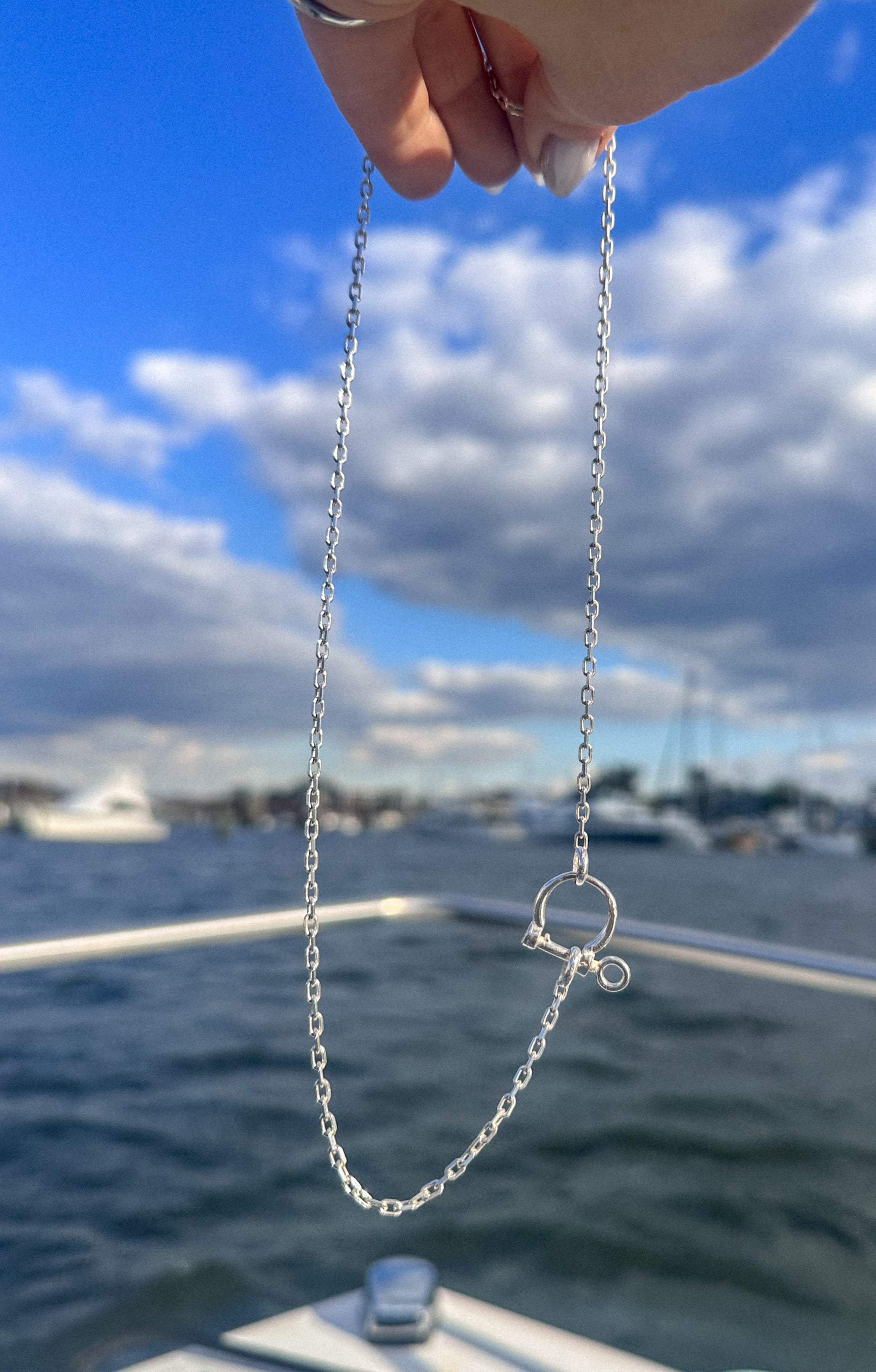 Chesapeake Cable Chain | charm ends