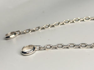 Chesapeake Cable Chain | charm ends - Jane Sydney Studio