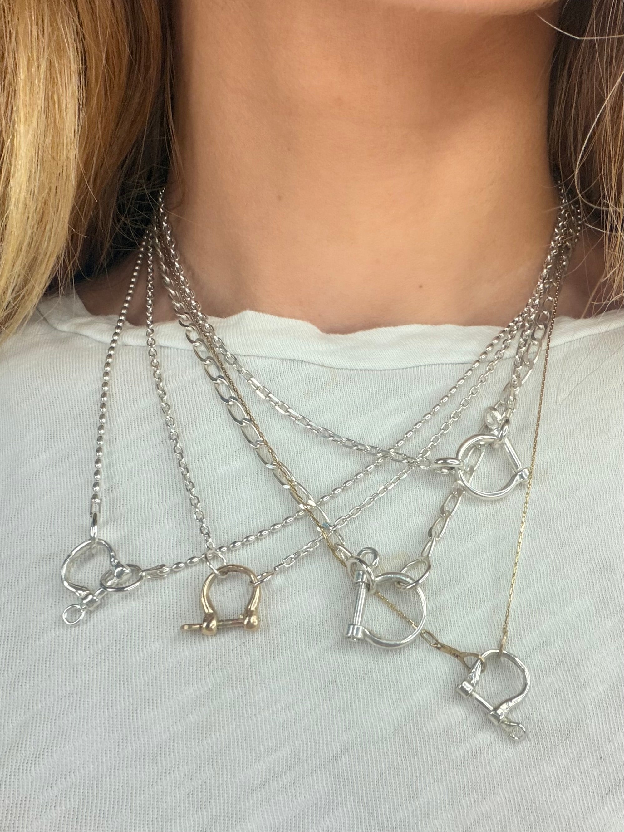 Little Chesapeake Chain | charm holder ends - Jane Sydney Studio