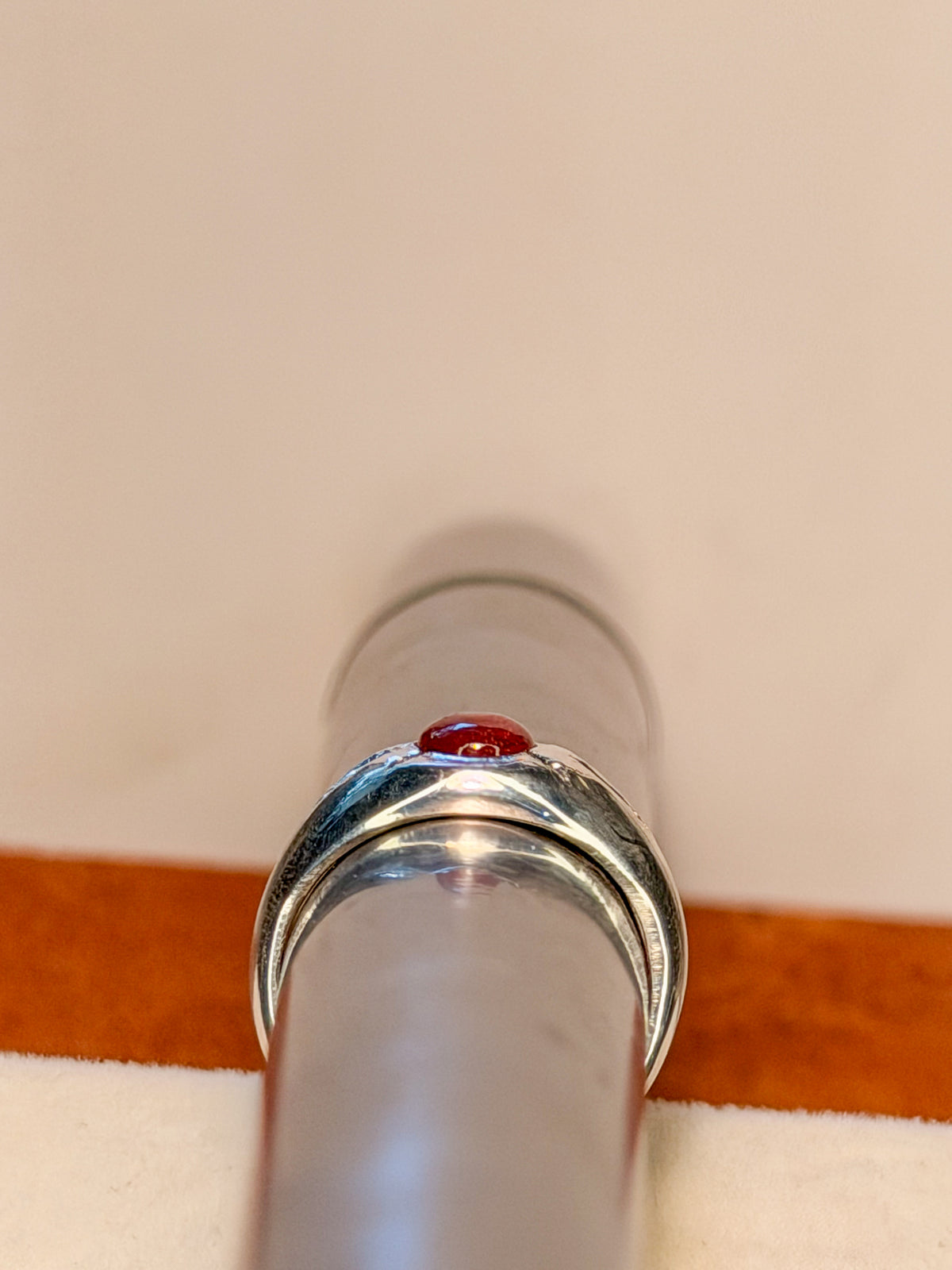 Sunstone Sunset dome ring