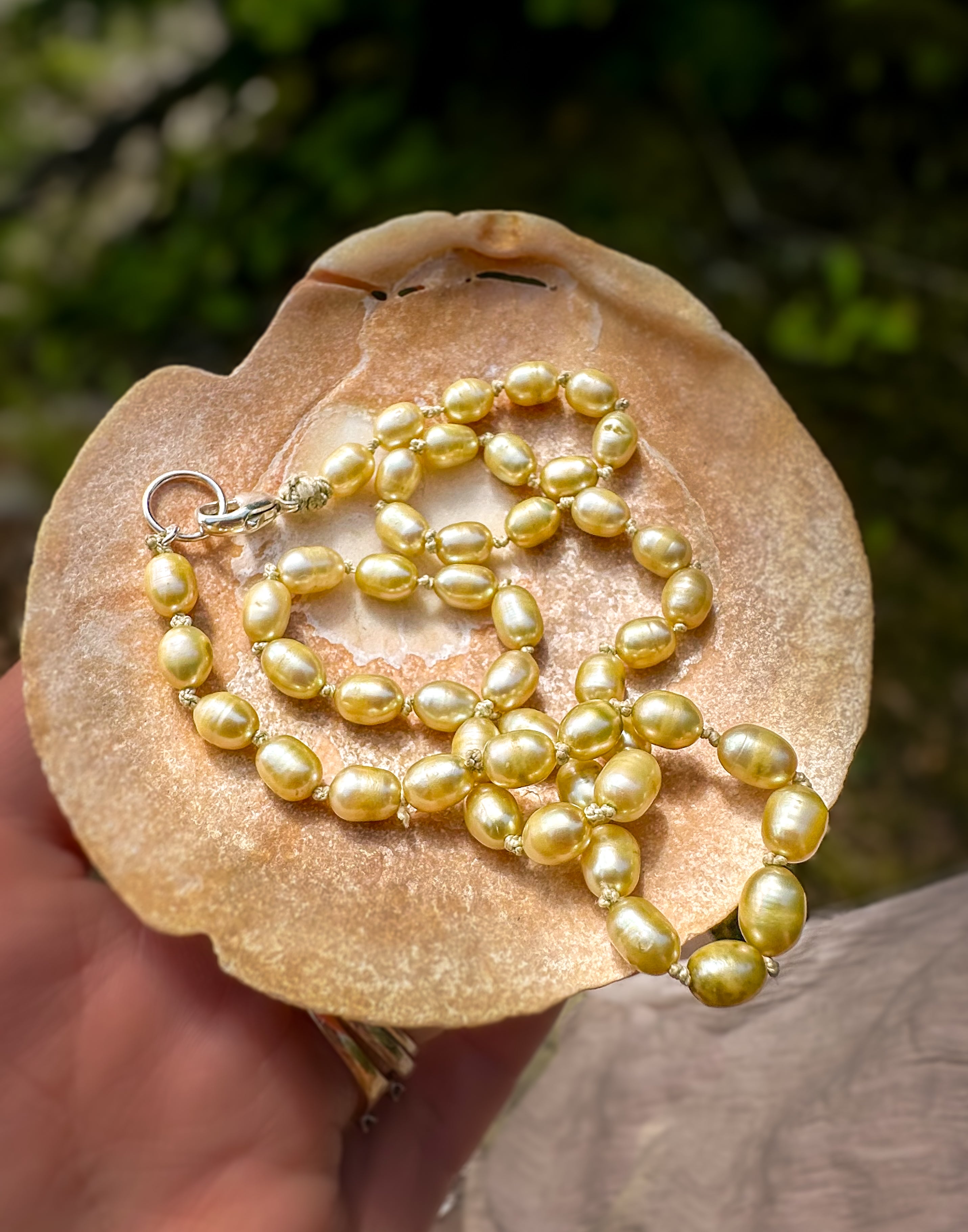 Not your mommas pearls | lemon butter full strand - Jane Sydney Studio