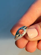 Sunstone Sunset dome ring