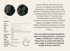 Ancient Roman Coin Pendant Necklace - Jane Sydney Studio