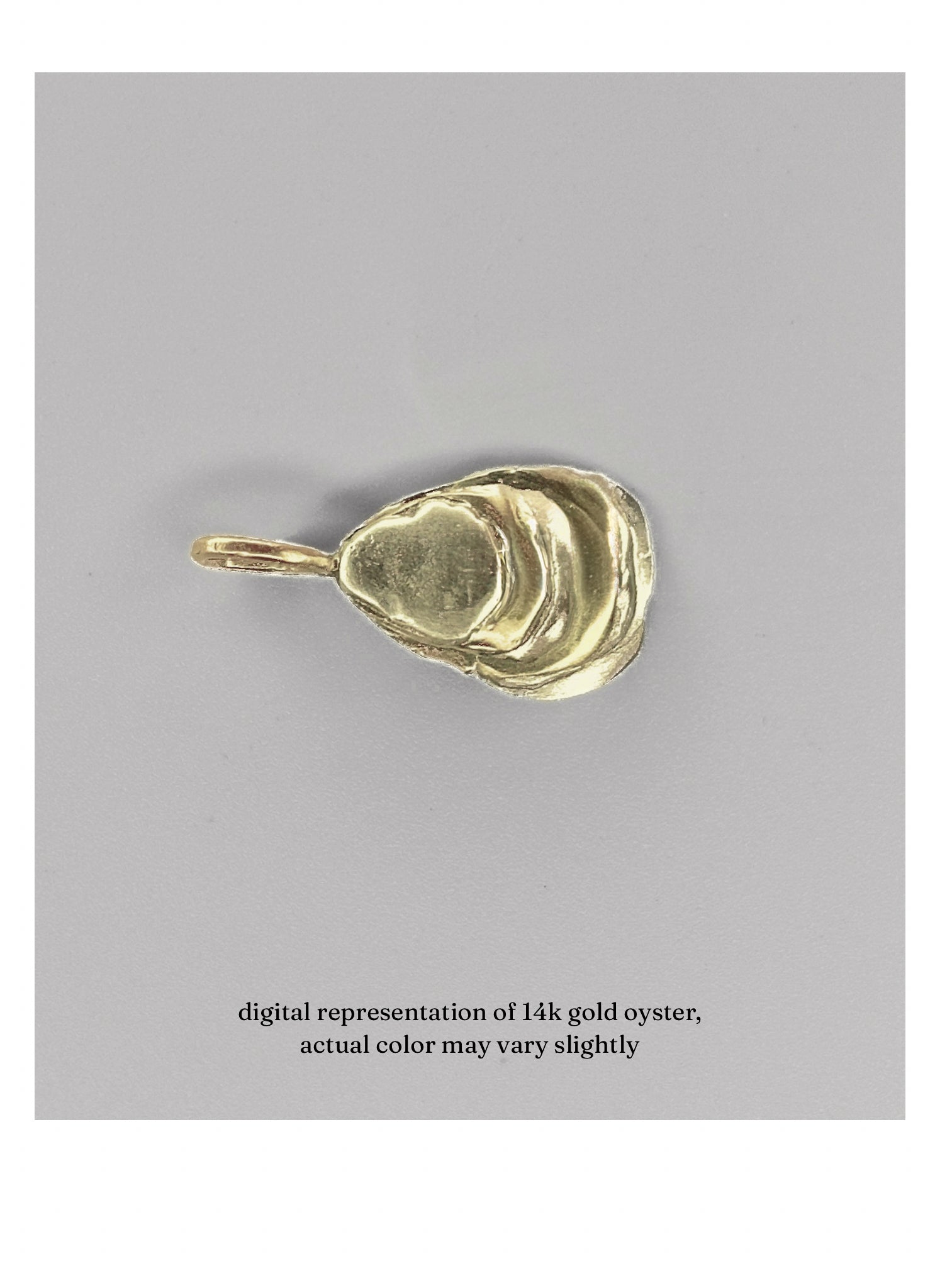 14k Gold | brackish oyster
