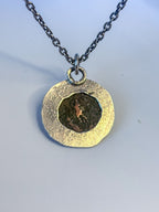 Ancient Roman Coin Pendant Necklace - Jane Sydney Studio
