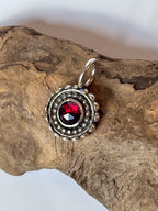 Garnet kaleidoscope Charm - Jane Sydney Studio