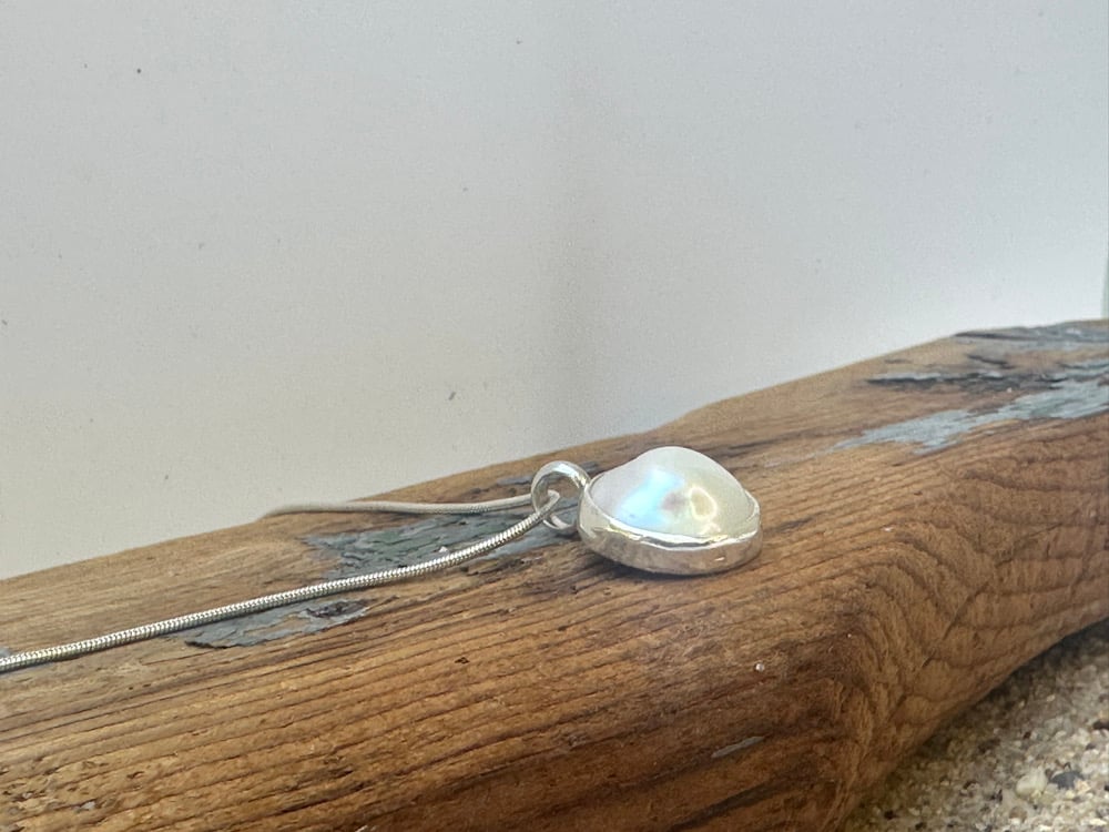 Baroque Pearl Charm necklace