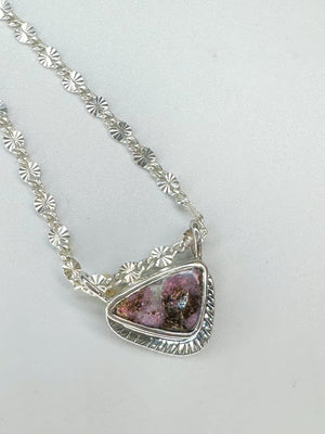 Spacey Boulder Opal Starburst Chain