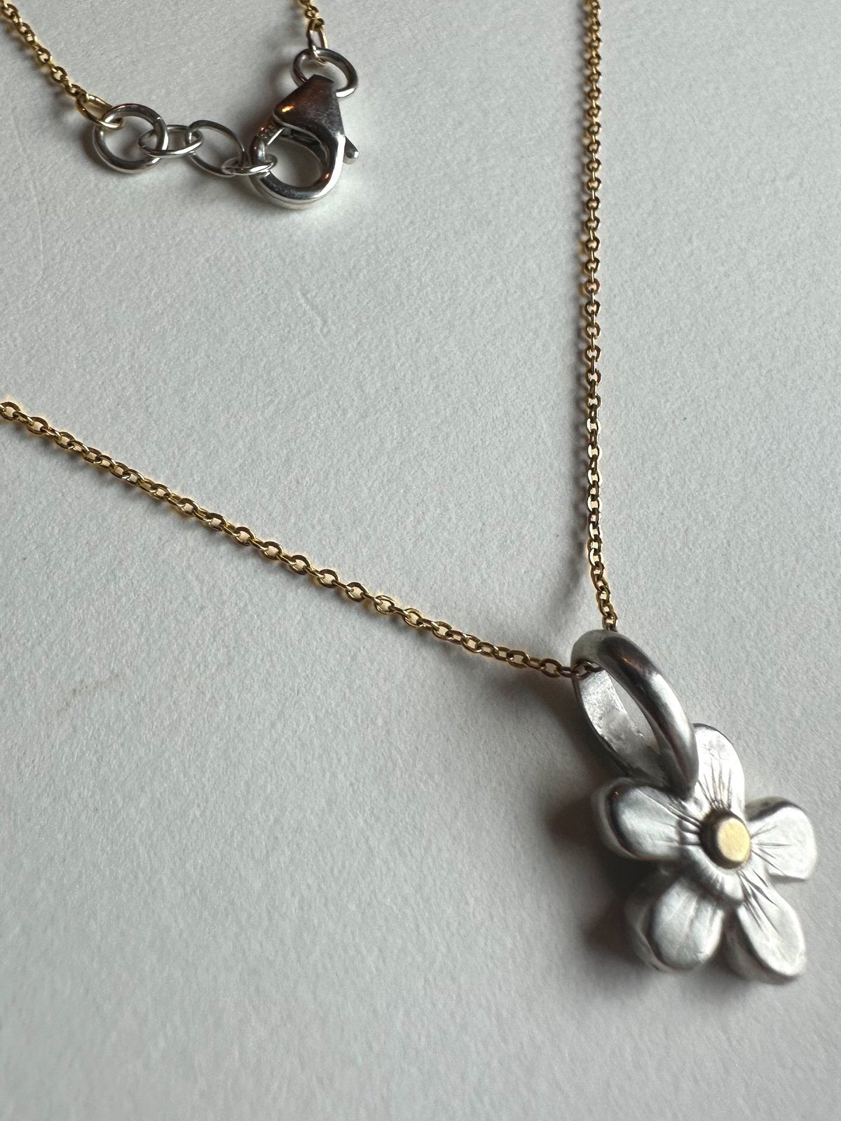 Darling Daisy Necklace | 14k gold, Sterling Silver