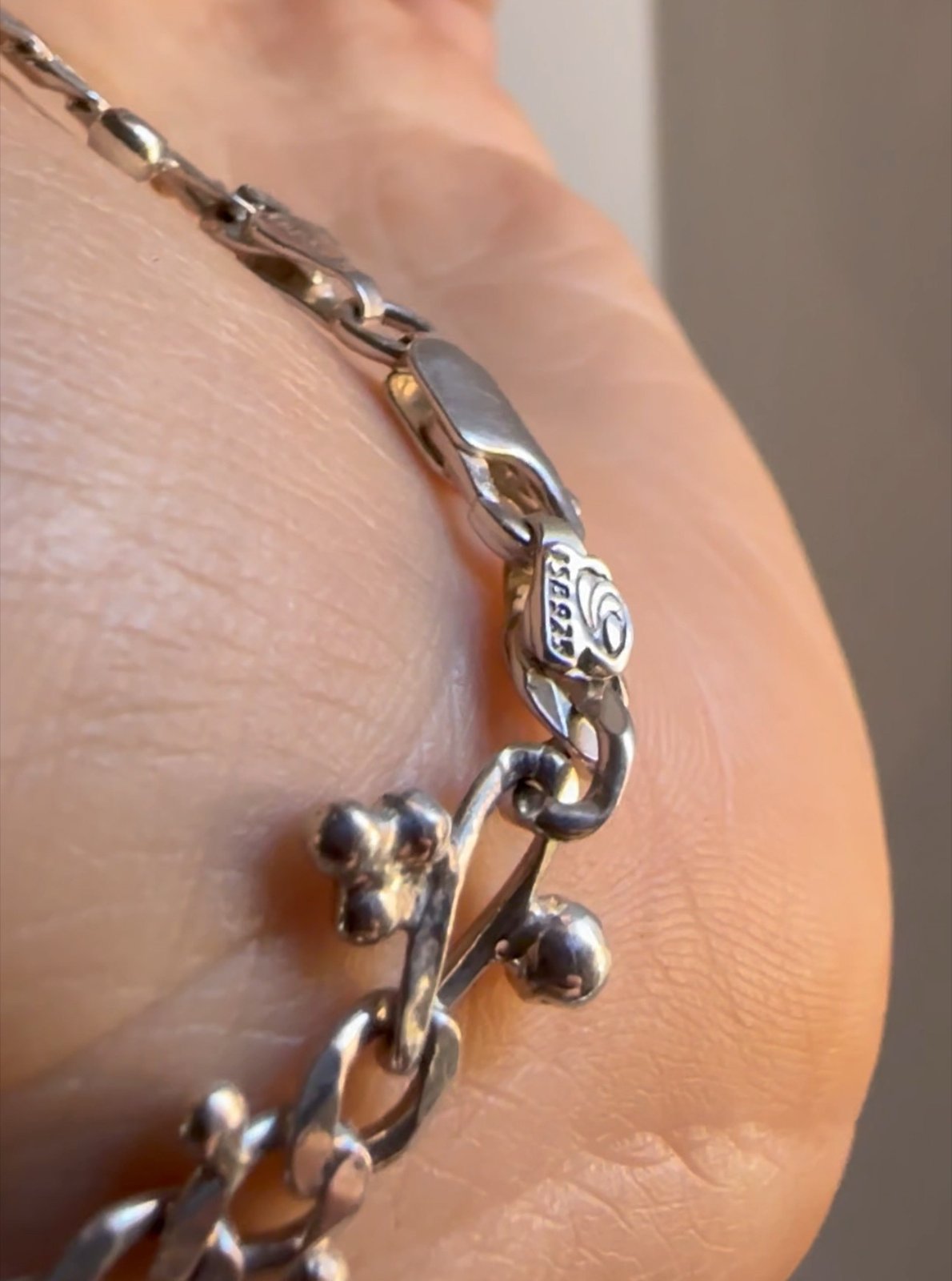 Lacy Bubble Chain Bracelet 