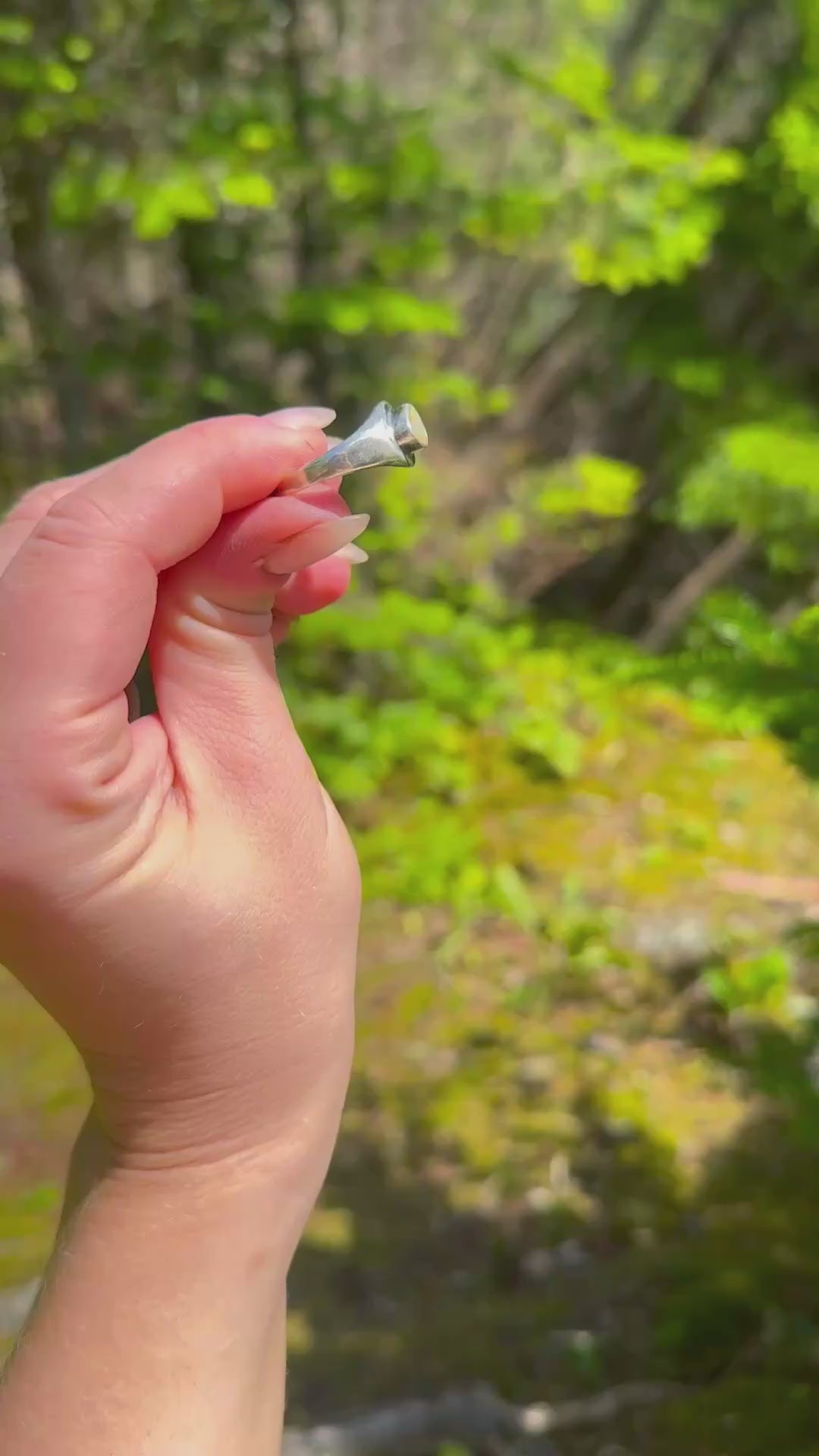 Sapphire & Australian Boulder Opal Signet Ring