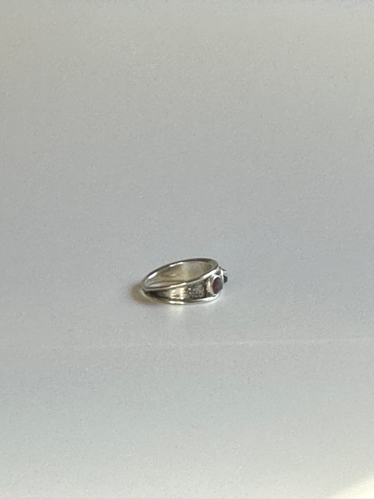 Winza Sapphire & Star Dust Halo Ring | Made to Size
